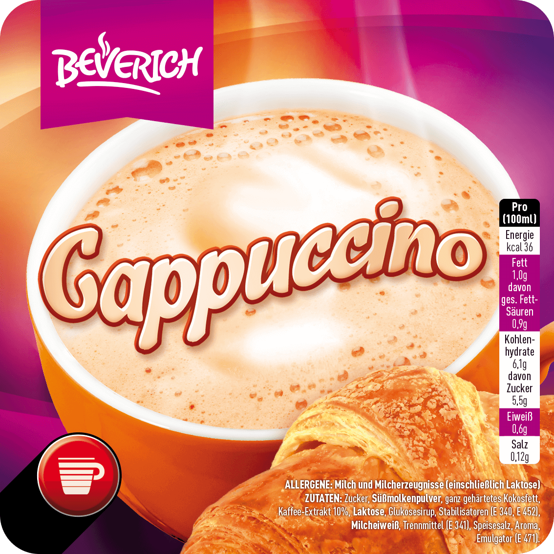 BEVERICH - Cappuccino (Typ Coffee)
