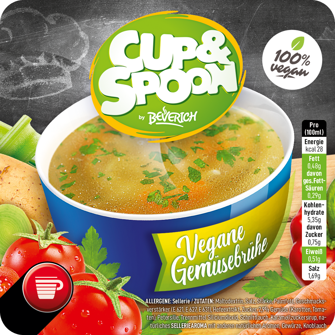 Cup&Spoon - Vegane Gemüsebrühe