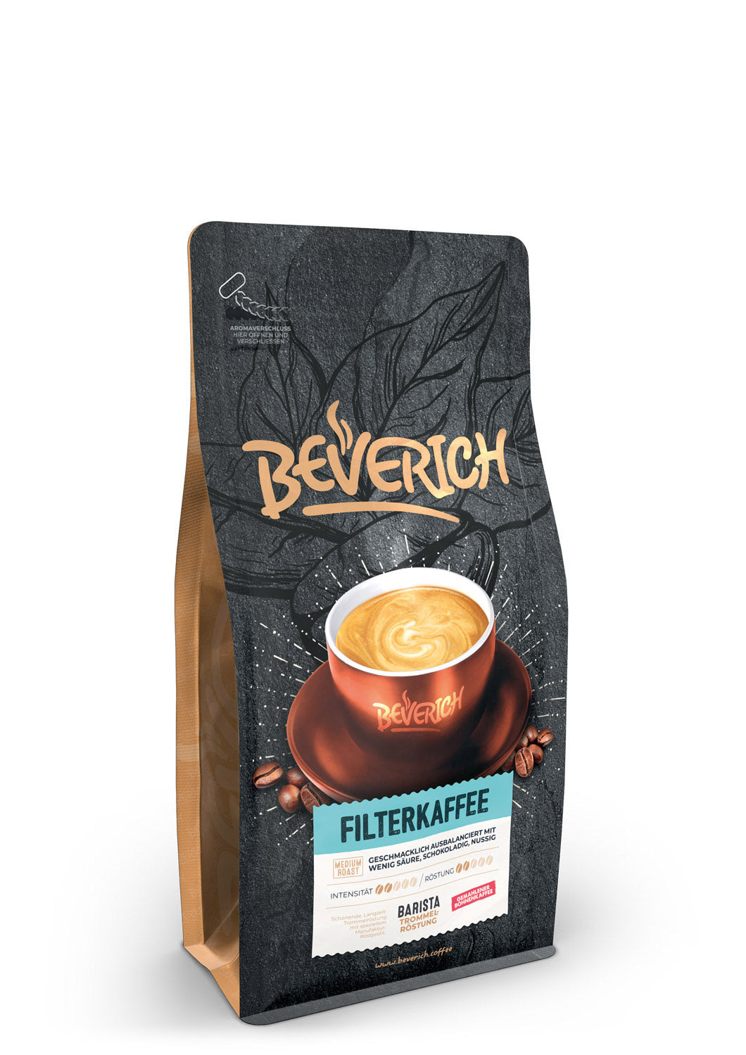 BEVERICH  - Premium Filterkaffee (250g) Gemahlen