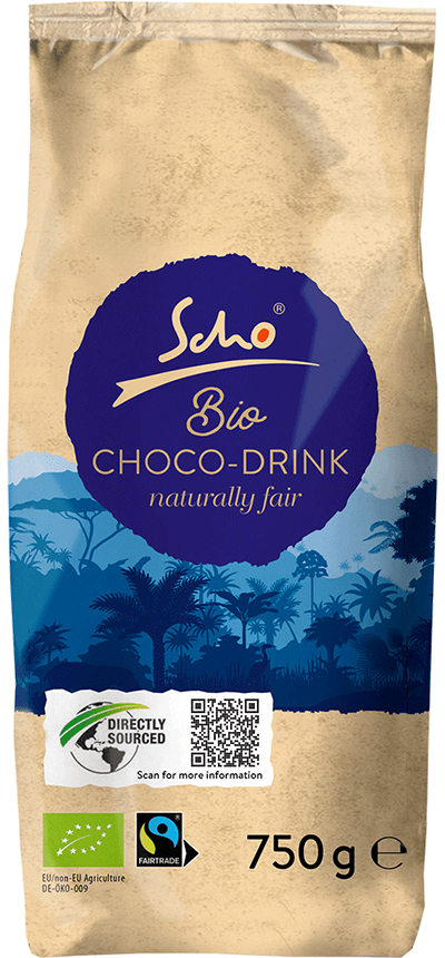 Schop "Bio Choco Drink" (750g) Bio-Kakao